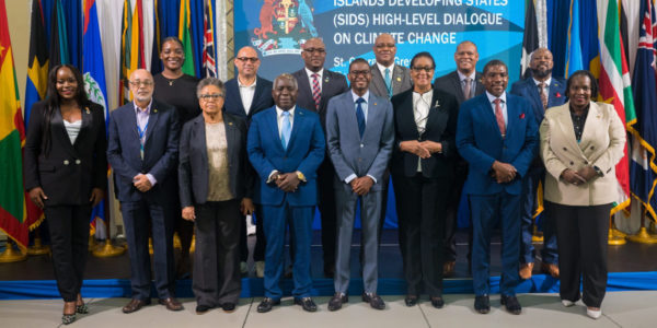 Prime Minister Drew and Minister Clarke Attend the Second Caribbean SIDS High-Level Dialogue on Climate Change