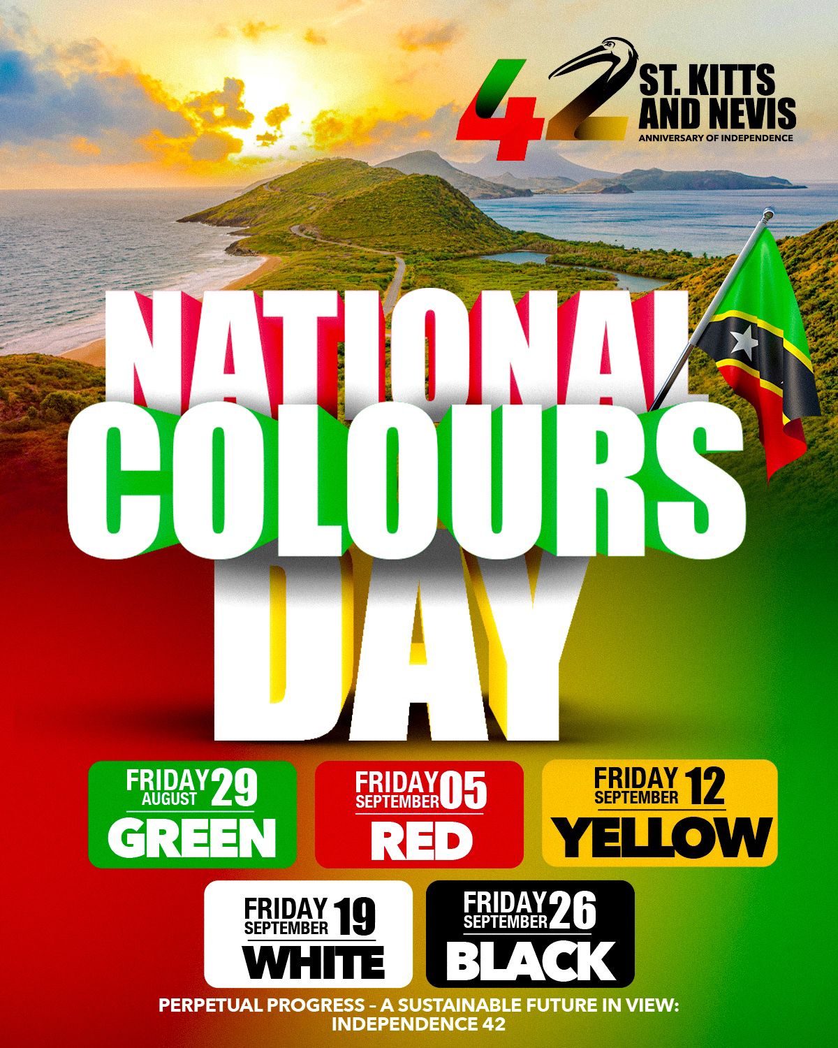 42nd Independence National Colors Day