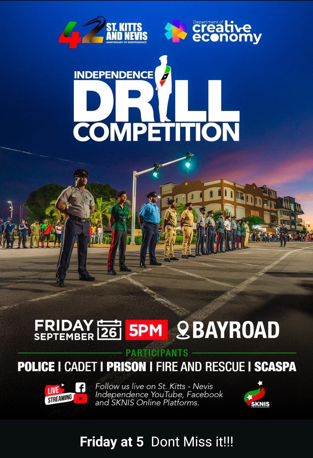 Independence 42 Drill Competition